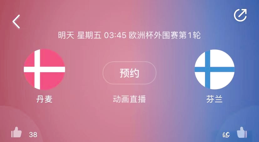 丹麦击败芬兰，晋级赛程一片大好
